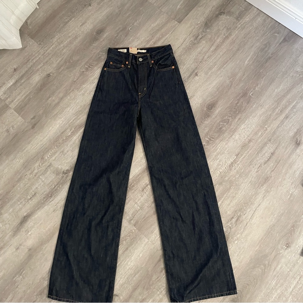 Levi’s flared ribcage jeans with tags